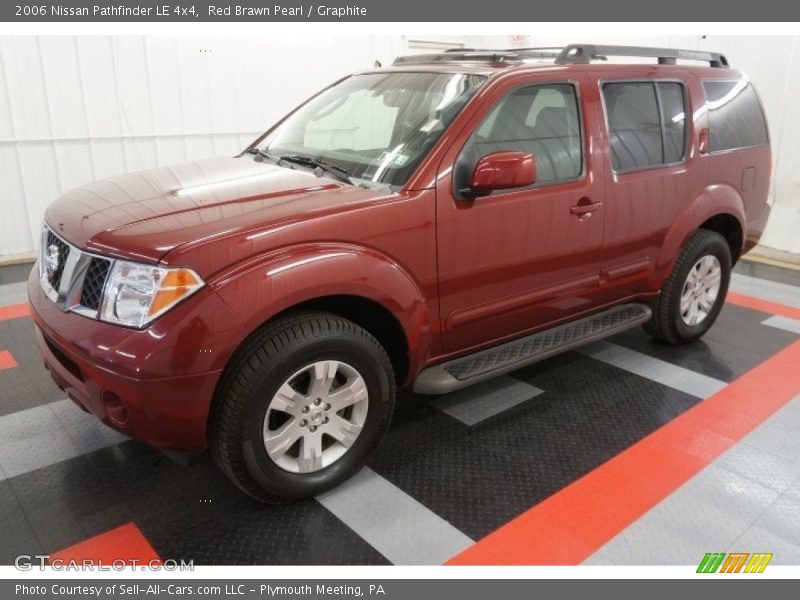 Red Brawn Pearl / Graphite 2006 Nissan Pathfinder LE 4x4