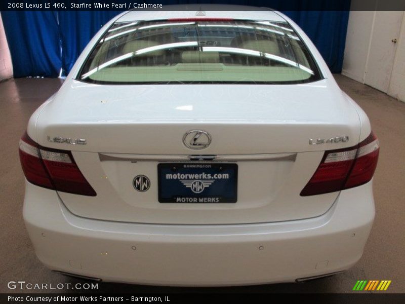 Starfire White Pearl / Cashmere 2008 Lexus LS 460