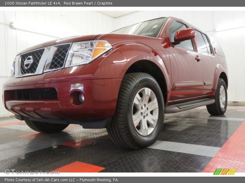 Red Brawn Pearl / Graphite 2006 Nissan Pathfinder LE 4x4