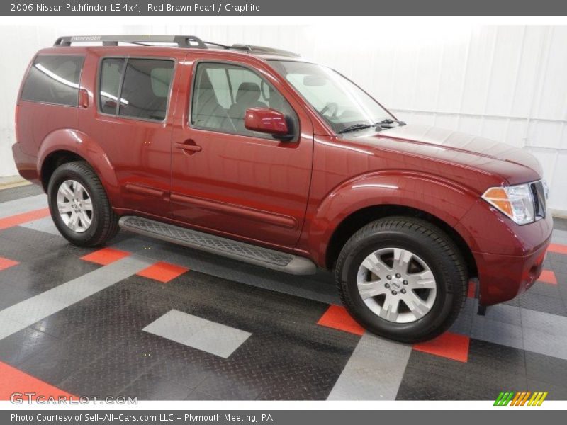 Red Brawn Pearl / Graphite 2006 Nissan Pathfinder LE 4x4
