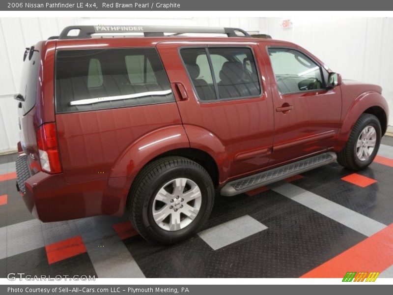 Red Brawn Pearl / Graphite 2006 Nissan Pathfinder LE 4x4