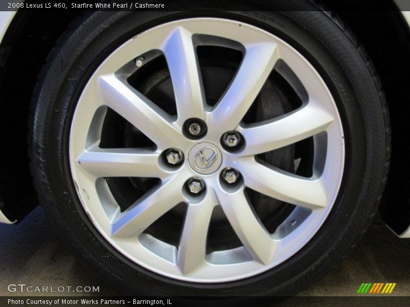 Starfire White Pearl / Cashmere 2008 Lexus LS 460