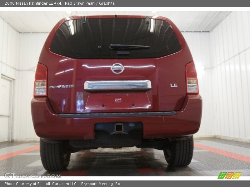 Red Brawn Pearl / Graphite 2006 Nissan Pathfinder LE 4x4