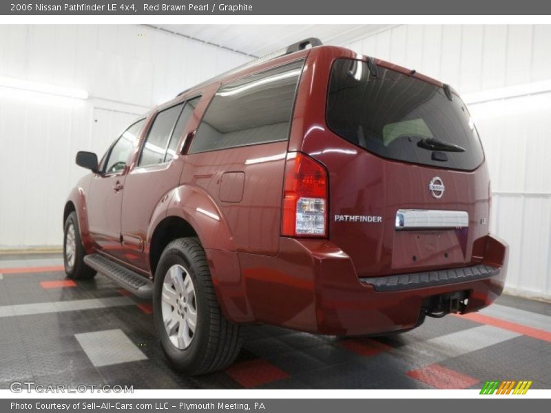 Red Brawn Pearl / Graphite 2006 Nissan Pathfinder LE 4x4