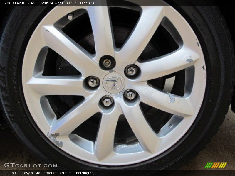 Starfire White Pearl / Cashmere 2008 Lexus LS 460