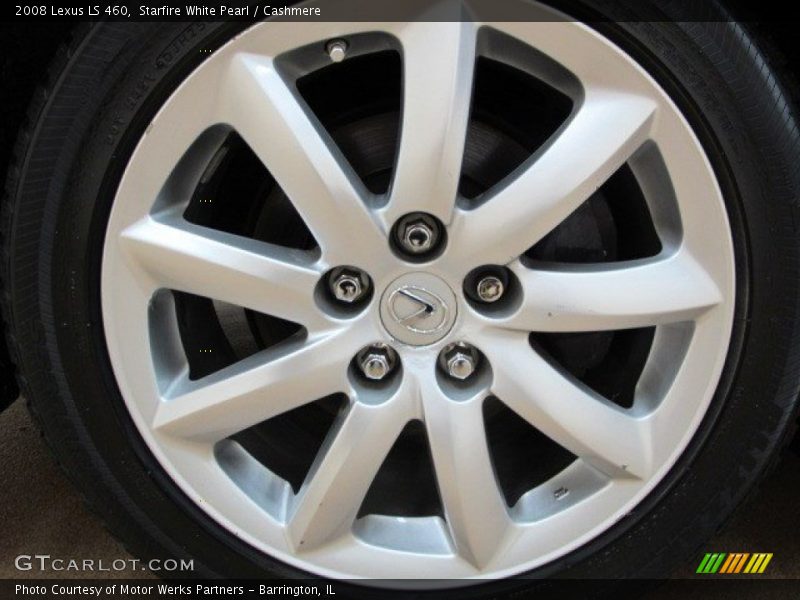 Starfire White Pearl / Cashmere 2008 Lexus LS 460