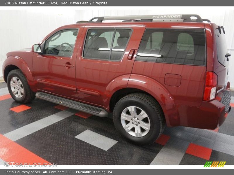Red Brawn Pearl / Graphite 2006 Nissan Pathfinder LE 4x4