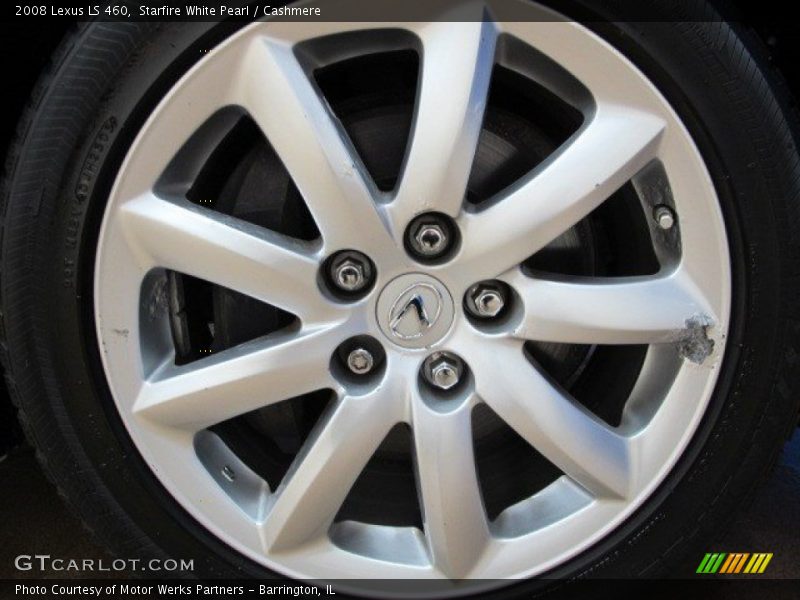 Starfire White Pearl / Cashmere 2008 Lexus LS 460
