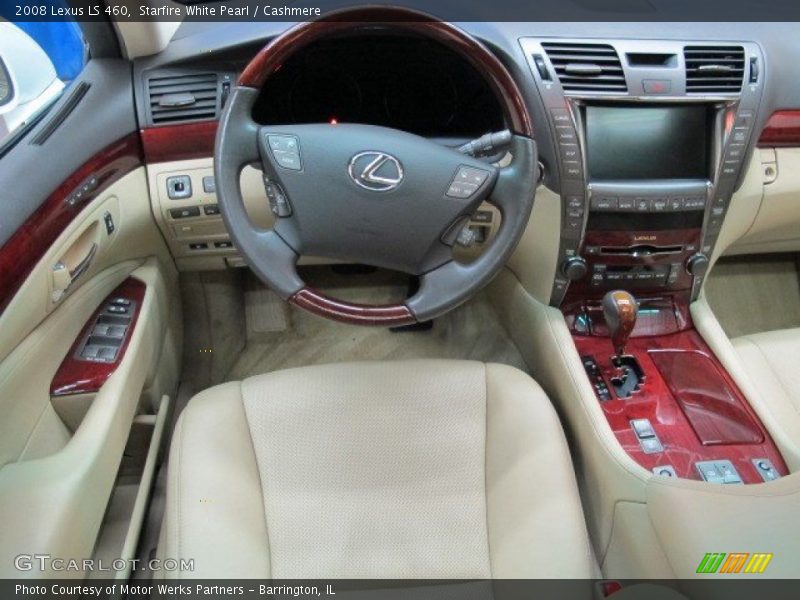 Starfire White Pearl / Cashmere 2008 Lexus LS 460