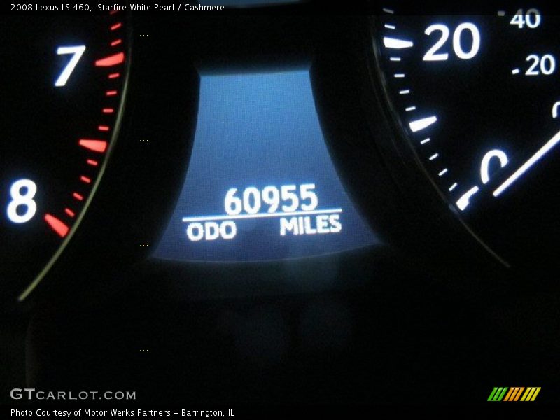 Starfire White Pearl / Cashmere 2008 Lexus LS 460
