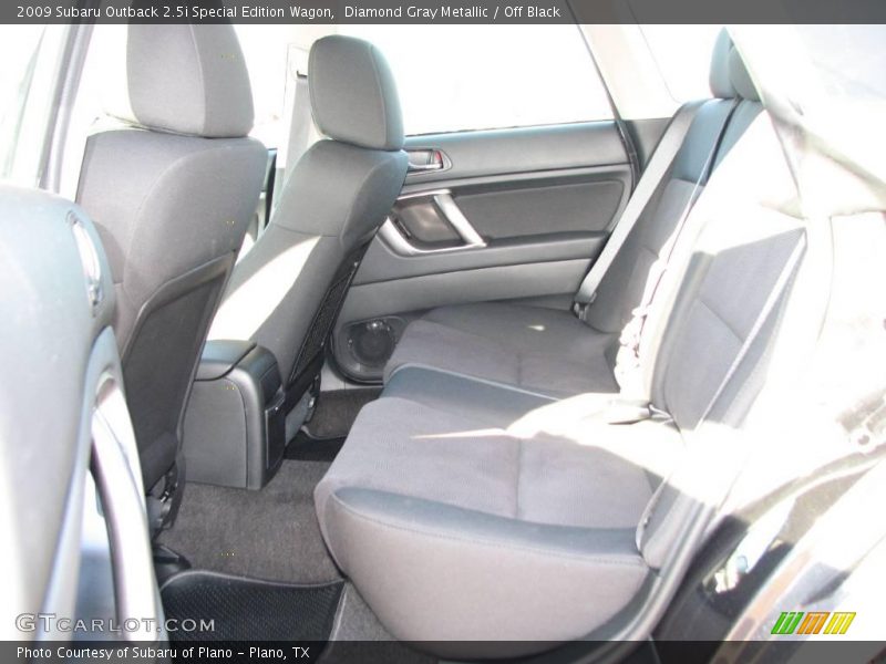 Diamond Gray Metallic / Off Black 2009 Subaru Outback 2.5i Special Edition Wagon