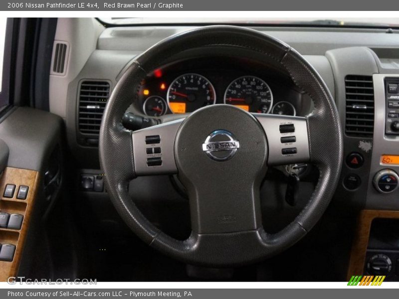 Red Brawn Pearl / Graphite 2006 Nissan Pathfinder LE 4x4