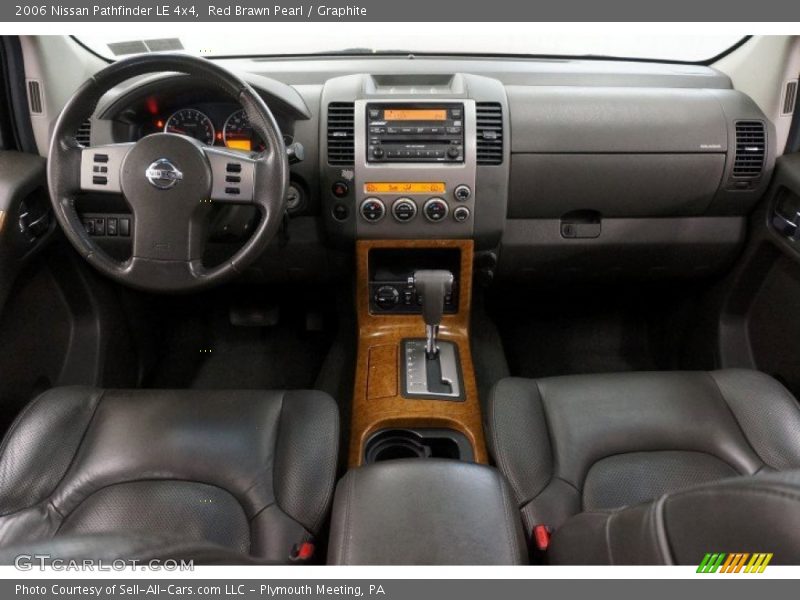 Red Brawn Pearl / Graphite 2006 Nissan Pathfinder LE 4x4