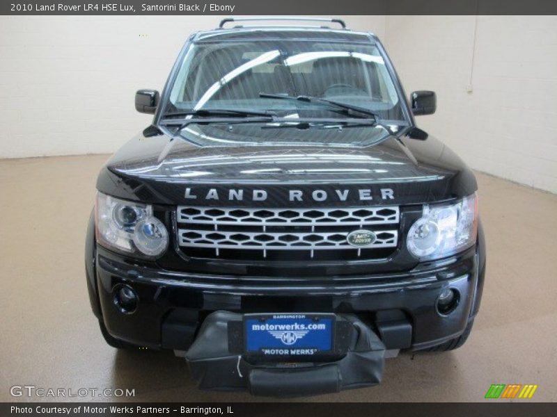 Santorini Black / Ebony 2010 Land Rover LR4 HSE Lux