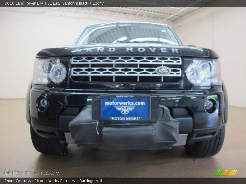Santorini Black / Ebony 2010 Land Rover LR4 HSE Lux