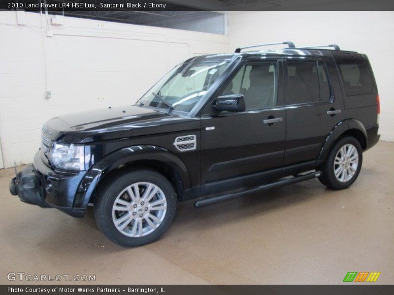 Santorini Black / Ebony 2010 Land Rover LR4 HSE Lux