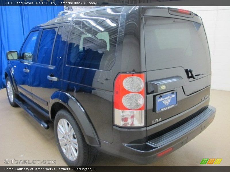 Santorini Black / Ebony 2010 Land Rover LR4 HSE Lux