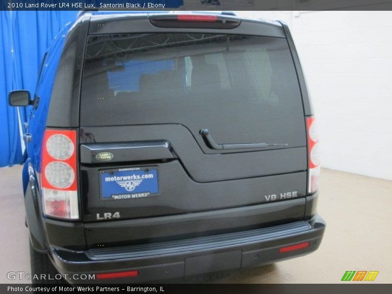 Santorini Black / Ebony 2010 Land Rover LR4 HSE Lux