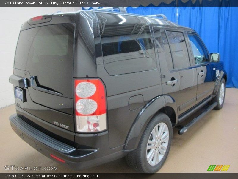 Santorini Black / Ebony 2010 Land Rover LR4 HSE Lux