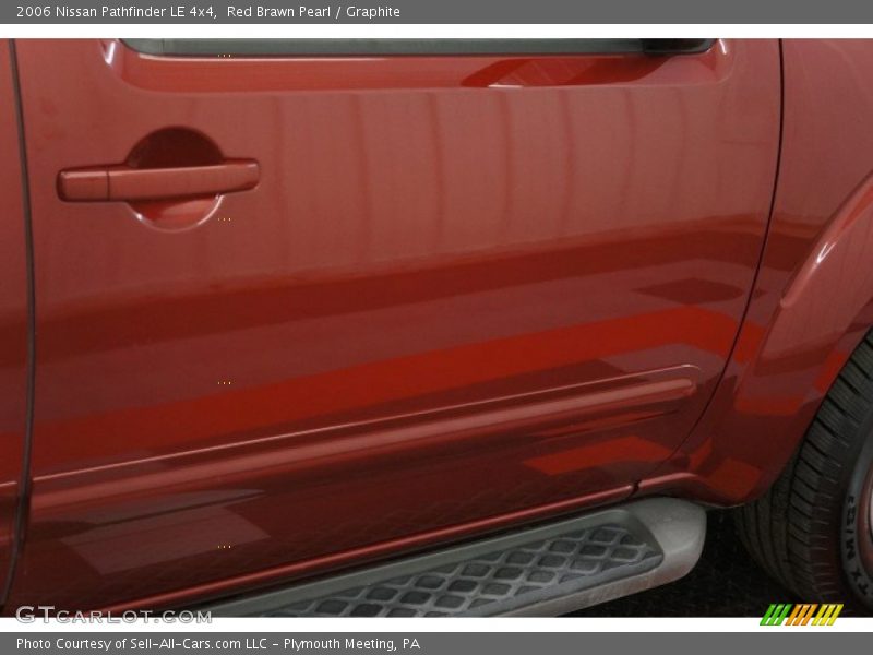 Red Brawn Pearl / Graphite 2006 Nissan Pathfinder LE 4x4