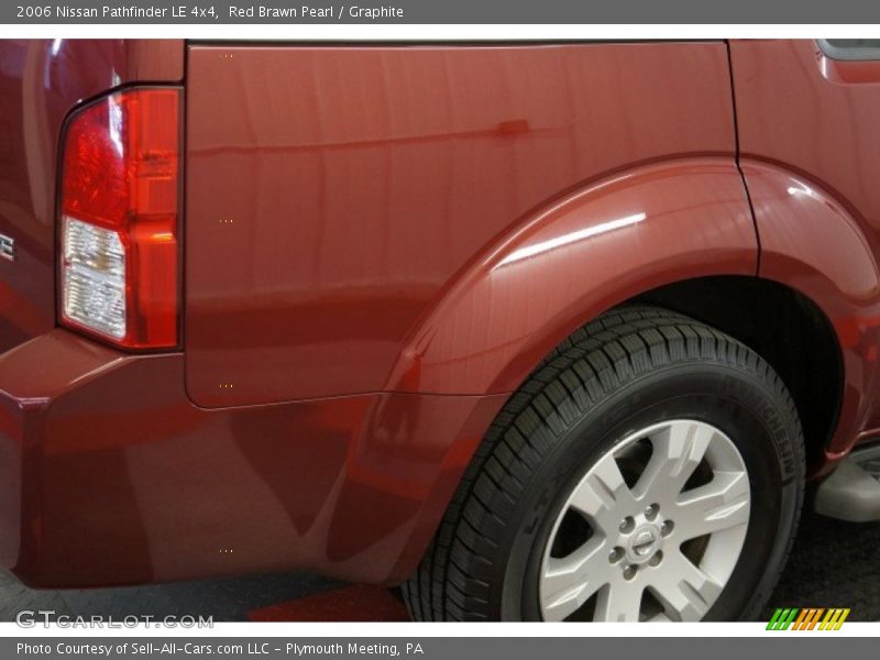 Red Brawn Pearl / Graphite 2006 Nissan Pathfinder LE 4x4