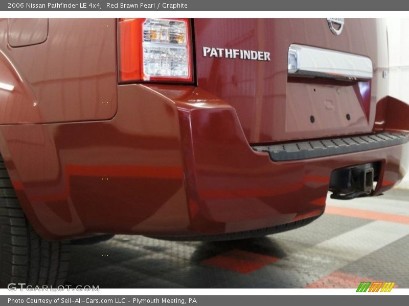 Red Brawn Pearl / Graphite 2006 Nissan Pathfinder LE 4x4
