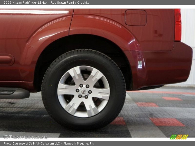 Red Brawn Pearl / Graphite 2006 Nissan Pathfinder LE 4x4