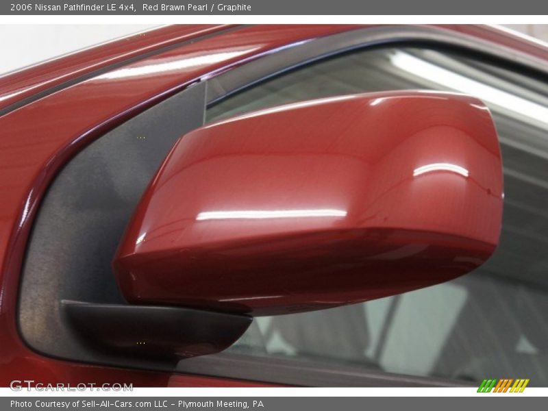 Red Brawn Pearl / Graphite 2006 Nissan Pathfinder LE 4x4