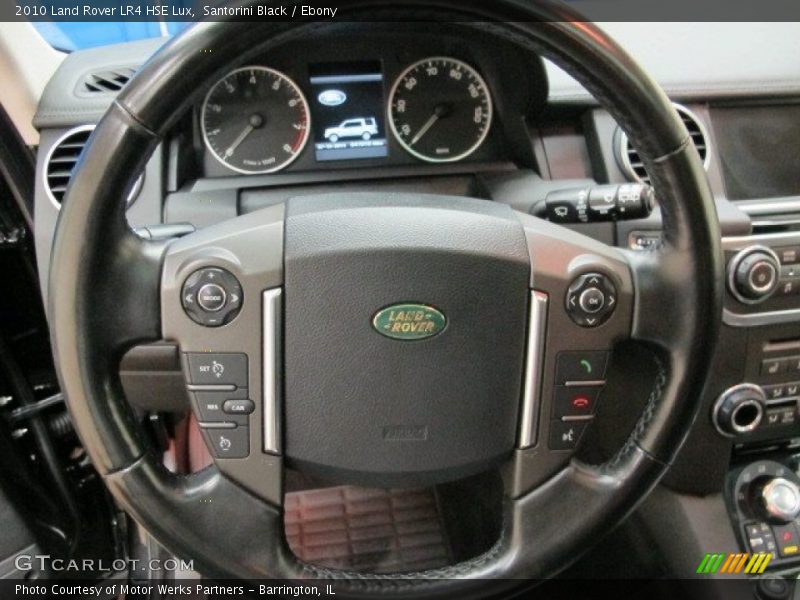 Santorini Black / Ebony 2010 Land Rover LR4 HSE Lux