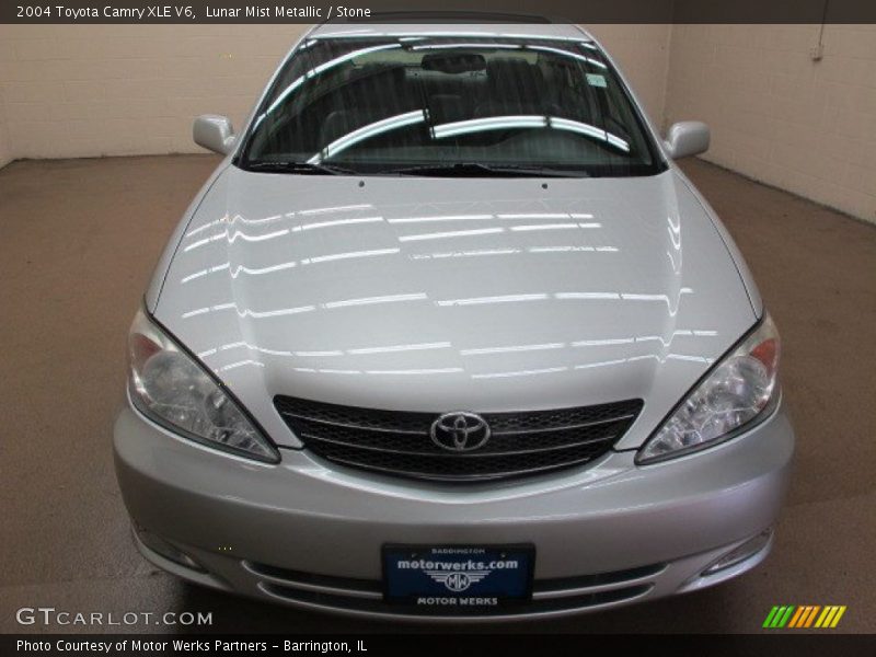 Lunar Mist Metallic / Stone 2004 Toyota Camry XLE V6