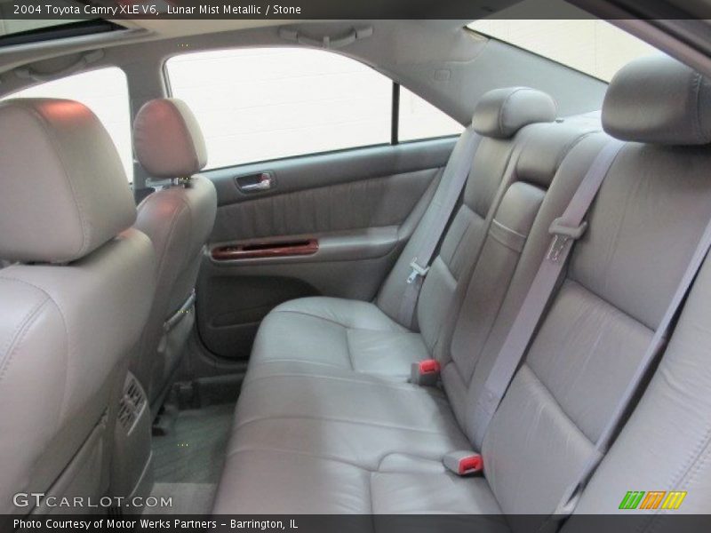 Lunar Mist Metallic / Stone 2004 Toyota Camry XLE V6
