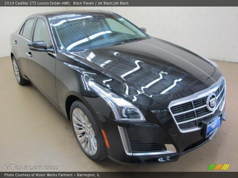 Black Raven / Jet Black/Jet Black 2014 Cadillac CTS Luxury Sedan AWD