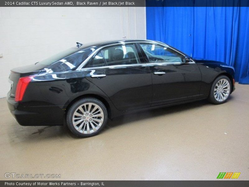 Black Raven / Jet Black/Jet Black 2014 Cadillac CTS Luxury Sedan AWD