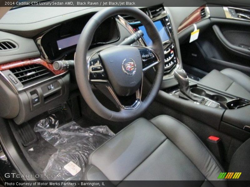 Black Raven / Jet Black/Jet Black 2014 Cadillac CTS Luxury Sedan AWD