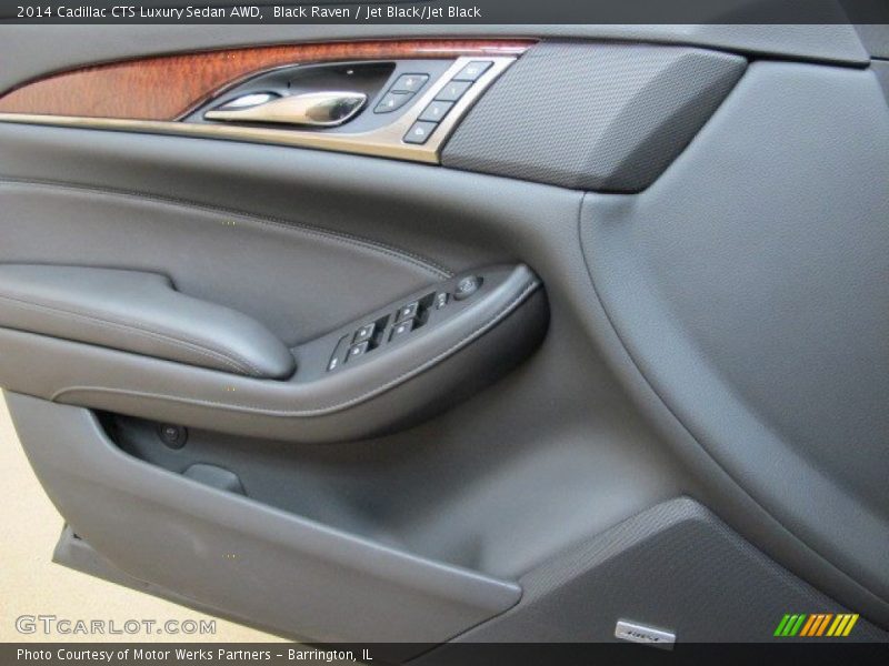 Black Raven / Jet Black/Jet Black 2014 Cadillac CTS Luxury Sedan AWD