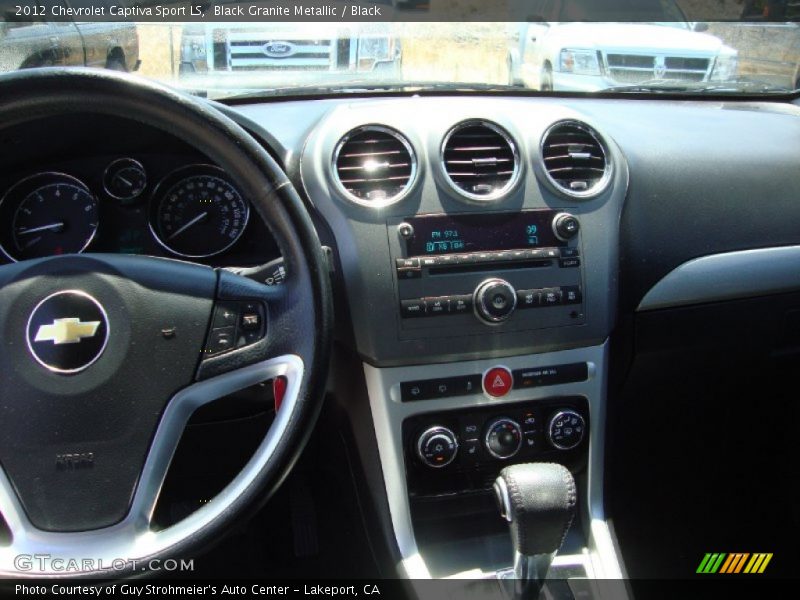 Black Granite Metallic / Black 2012 Chevrolet Captiva Sport LS