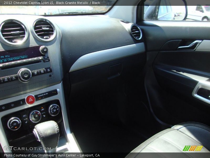 Black Granite Metallic / Black 2012 Chevrolet Captiva Sport LS
