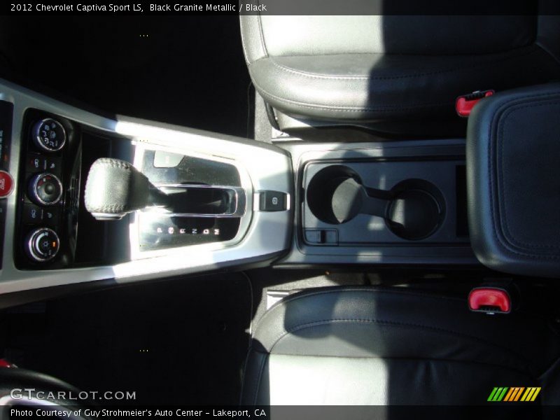Black Granite Metallic / Black 2012 Chevrolet Captiva Sport LS