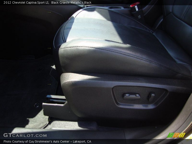 Black Granite Metallic / Black 2012 Chevrolet Captiva Sport LS