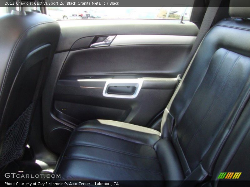 Black Granite Metallic / Black 2012 Chevrolet Captiva Sport LS