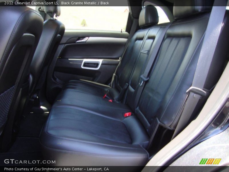 Black Granite Metallic / Black 2012 Chevrolet Captiva Sport LS