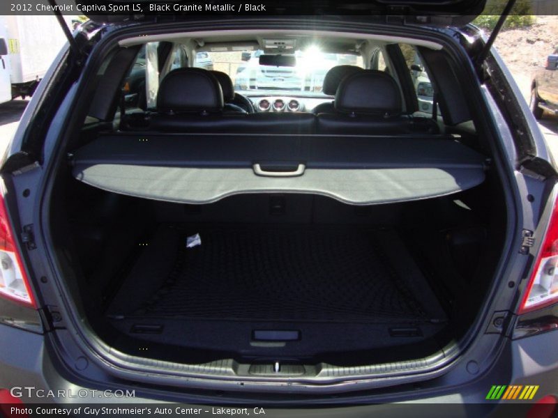 Black Granite Metallic / Black 2012 Chevrolet Captiva Sport LS