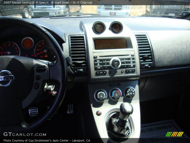 Brilliant Silver / SE-R Charcoal 2007 Nissan Sentra SE-R Spec V