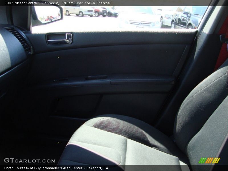 Brilliant Silver / SE-R Charcoal 2007 Nissan Sentra SE-R Spec V