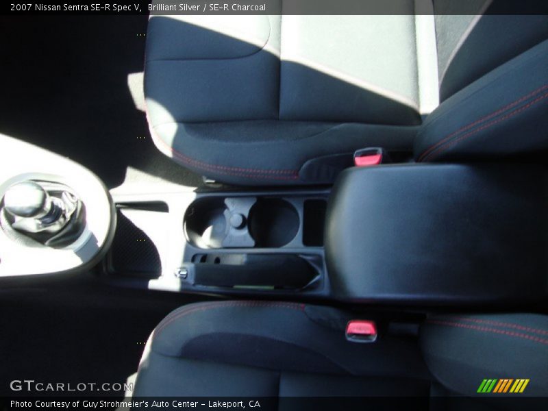 Brilliant Silver / SE-R Charcoal 2007 Nissan Sentra SE-R Spec V