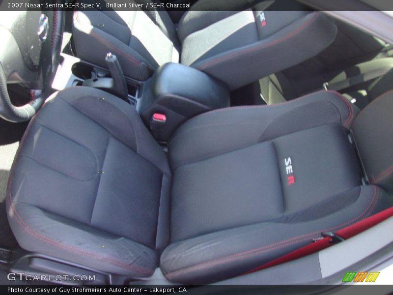 Brilliant Silver / SE-R Charcoal 2007 Nissan Sentra SE-R Spec V