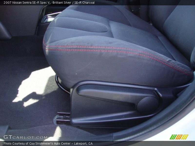 Brilliant Silver / SE-R Charcoal 2007 Nissan Sentra SE-R Spec V
