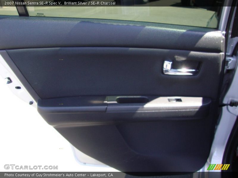 Brilliant Silver / SE-R Charcoal 2007 Nissan Sentra SE-R Spec V