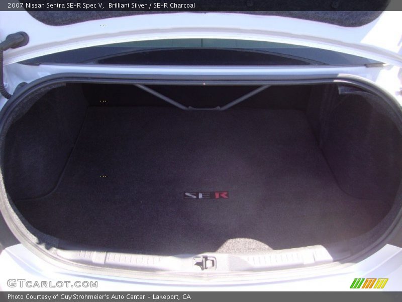 Brilliant Silver / SE-R Charcoal 2007 Nissan Sentra SE-R Spec V