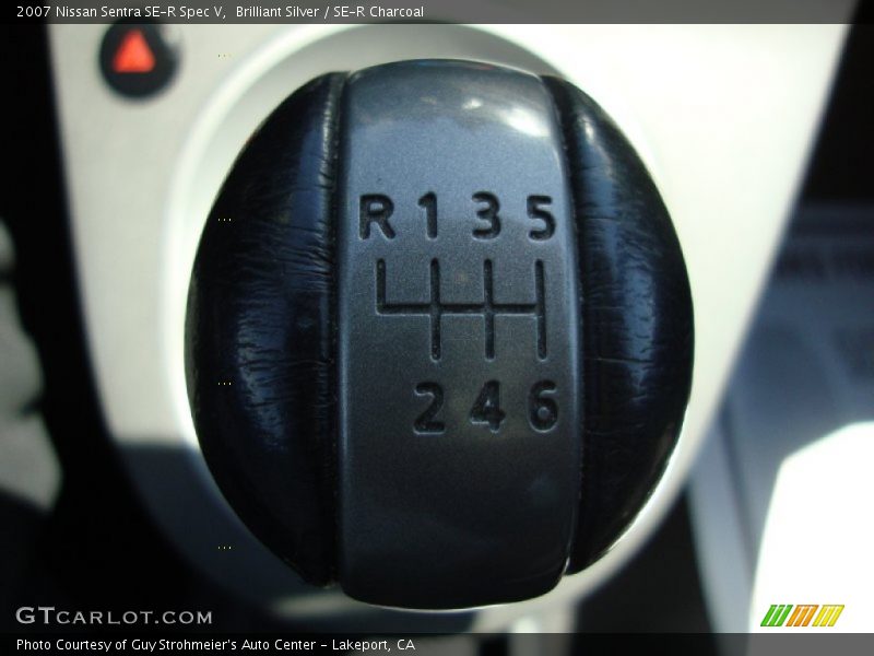 Brilliant Silver / SE-R Charcoal 2007 Nissan Sentra SE-R Spec V